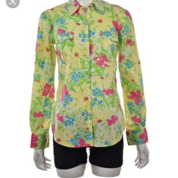 Lilly Pulitzer button down - Picture 5 of 6